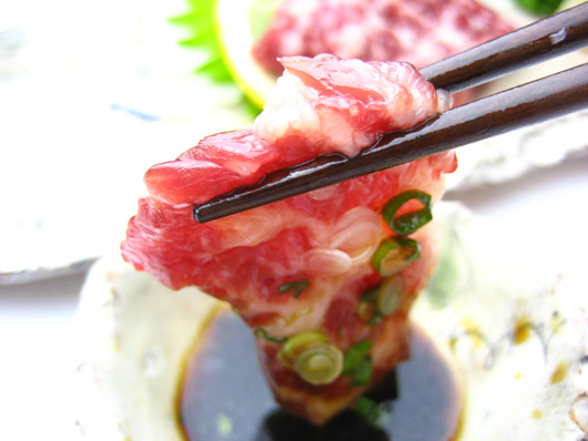 大トロ馬刺し